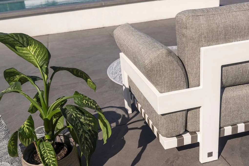 4 Seasons Outdoor Paloma hoek loungebank * Sale * beige weerbestendig