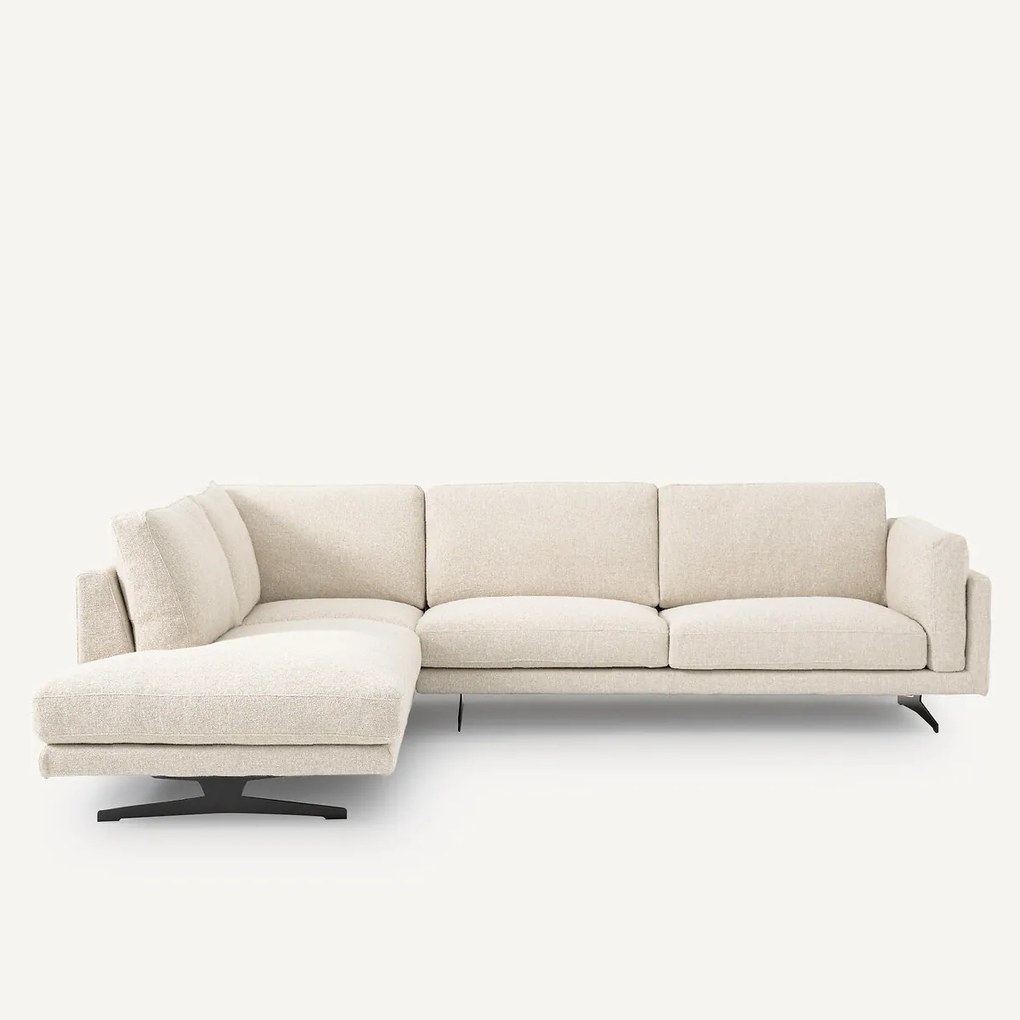 Hoekbank in bouclette, César