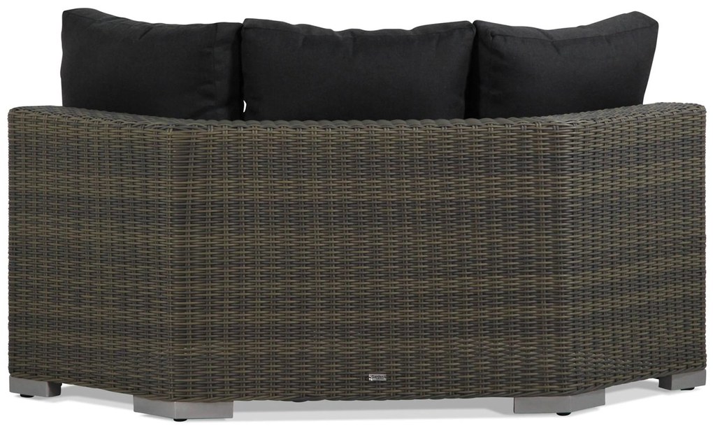 Hoek loungeset 5 personen Wicker Taupe Garden Collections Toronto
