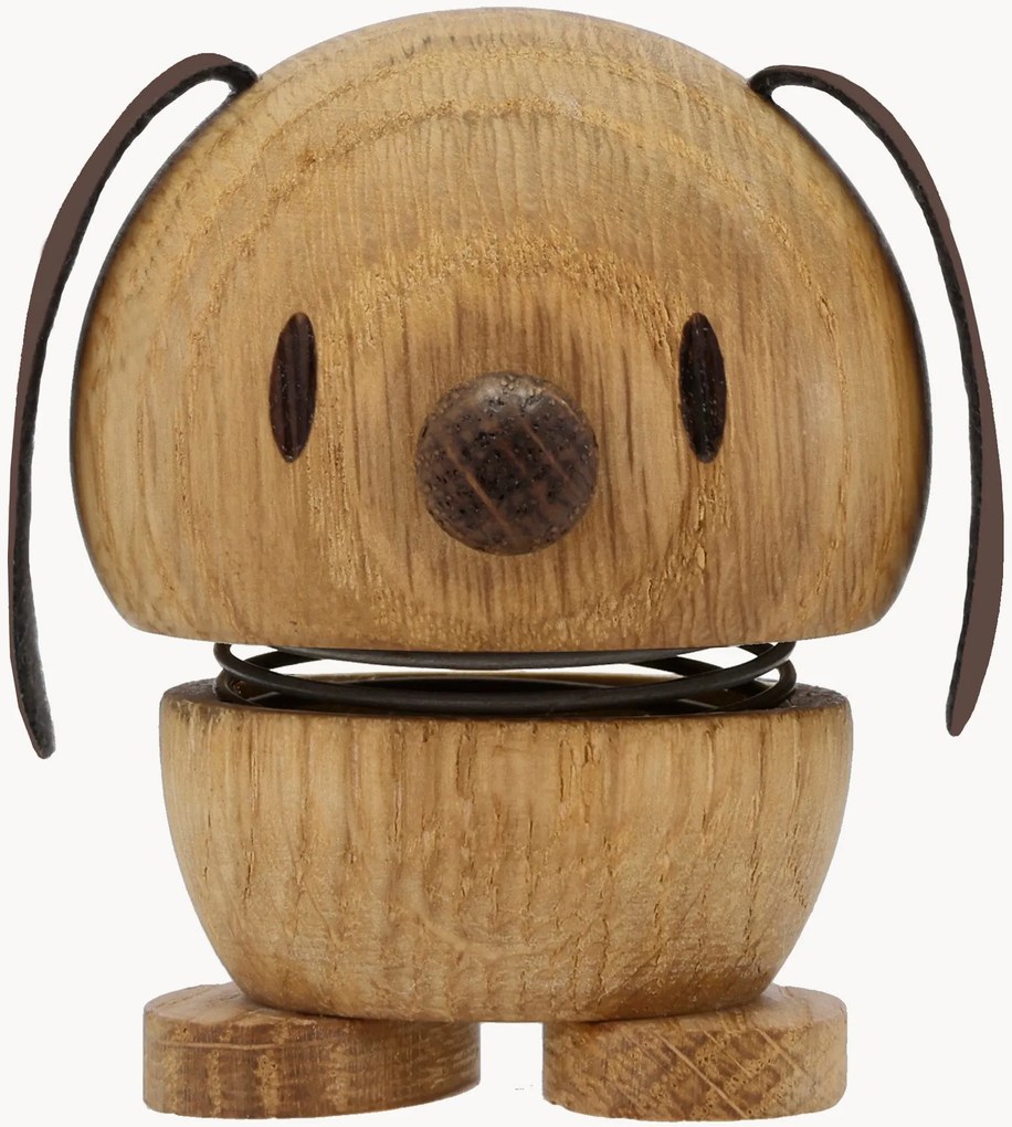 Decoratief object Fuzzle van eikenhout