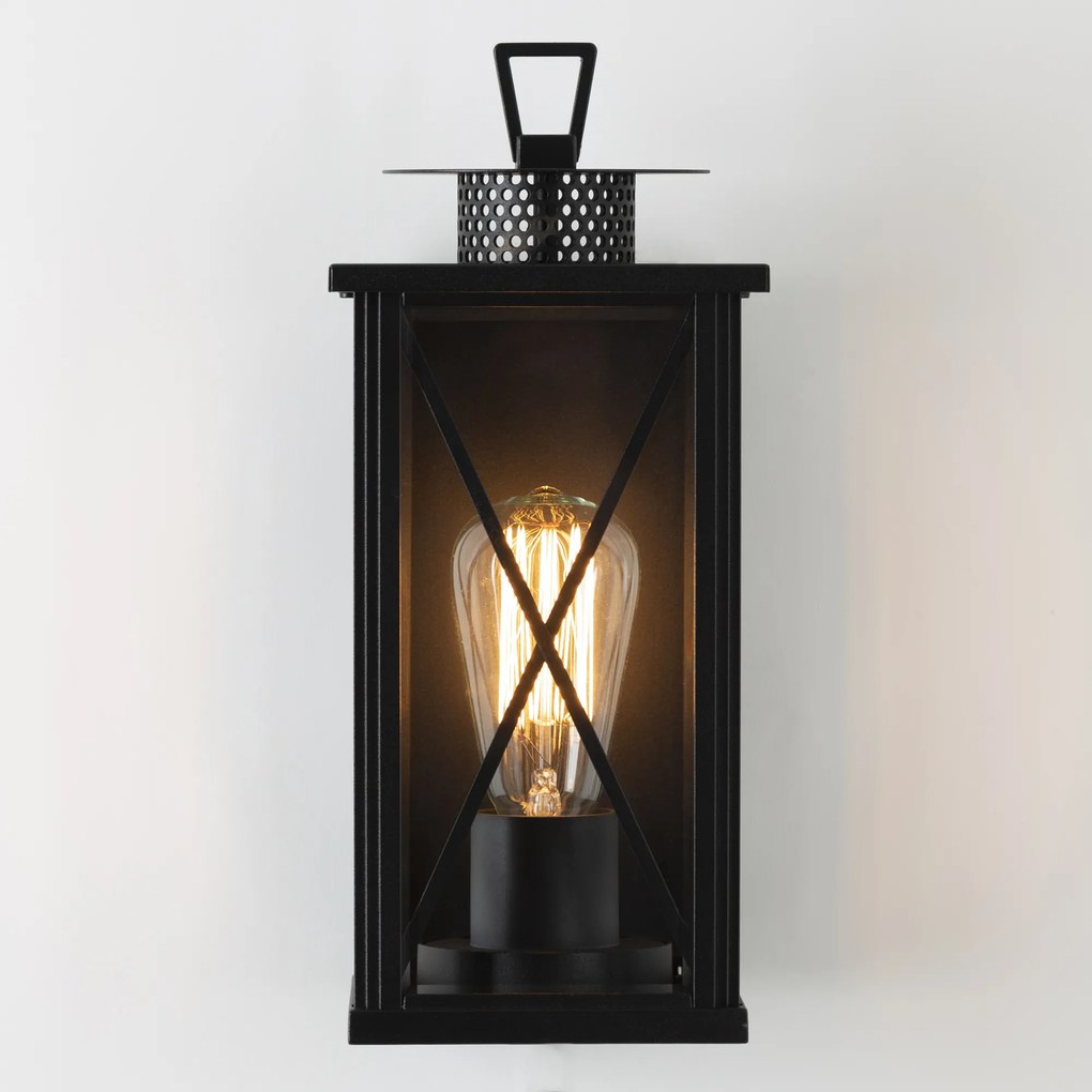 Winchester Muurlamp Zwart met LED