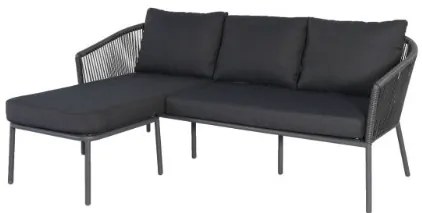 The Outsider Chaise Longue Loungeset - Limoges - Antraciet - Rope - The Outsider