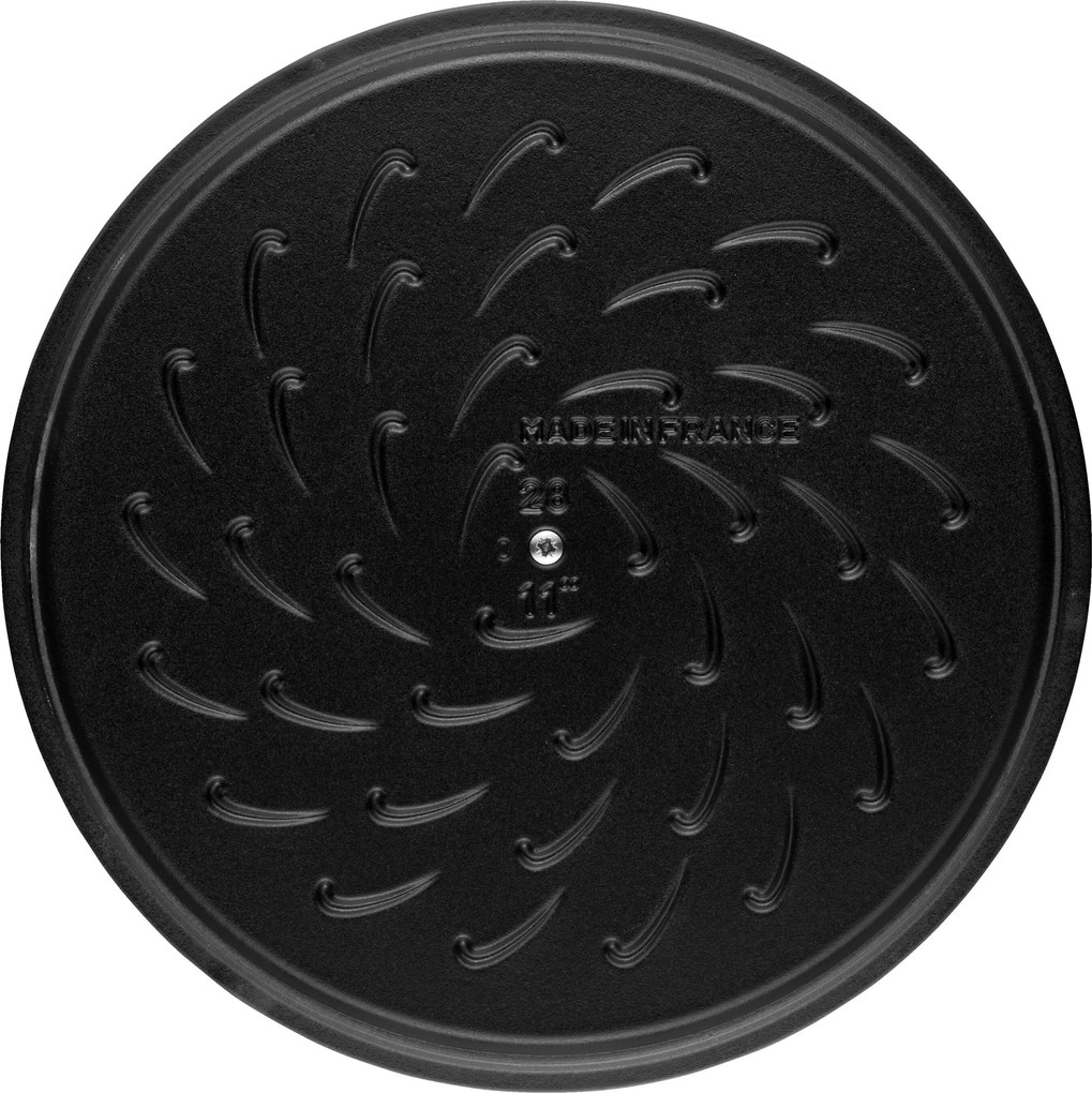 Staub Braisers Sauteerpan Chistera 24 cm / 2,5 l, Grafietgrijs - Braisers - Staub