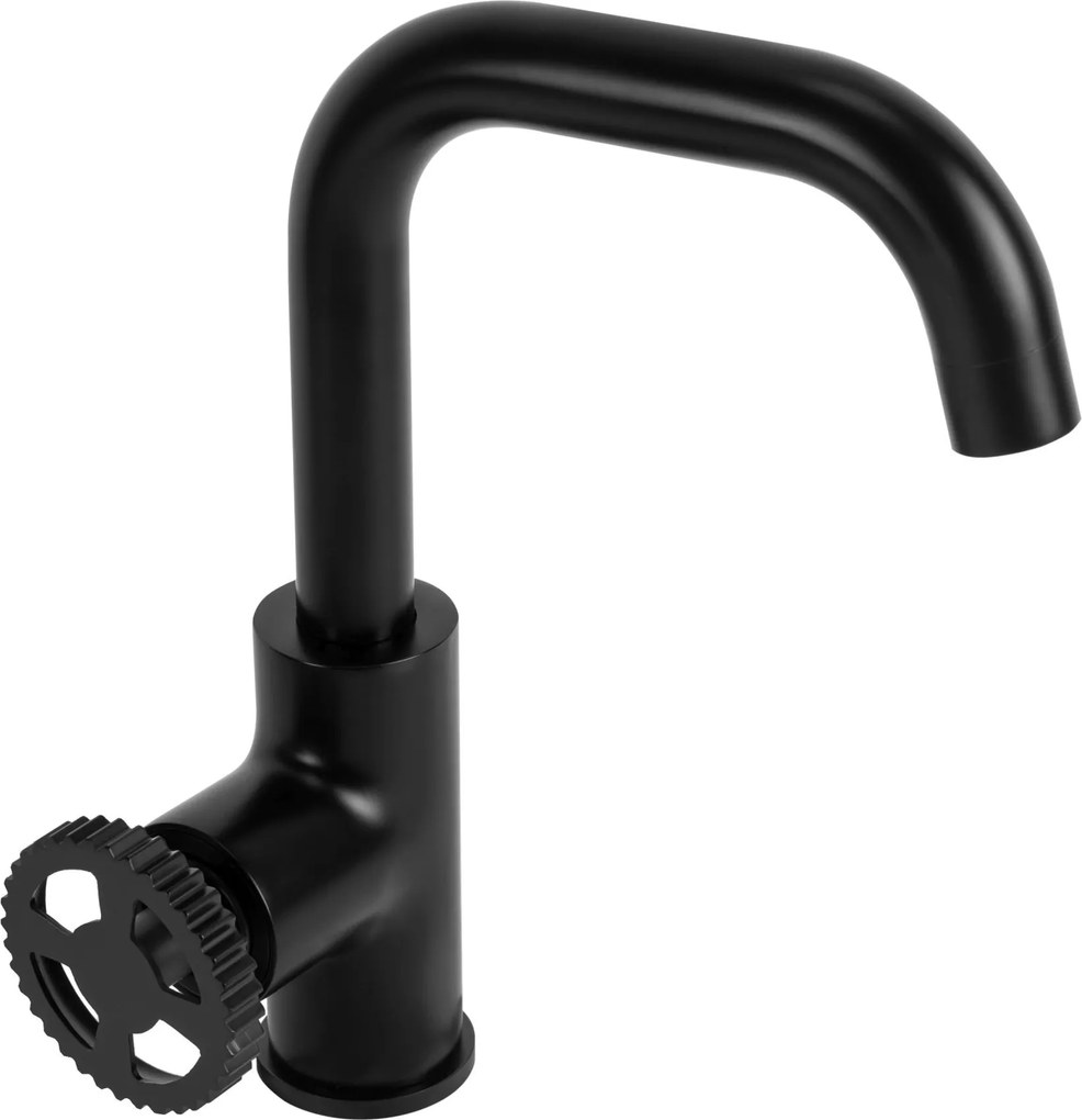 Wastafelkraan Rea Vertigo Side Black