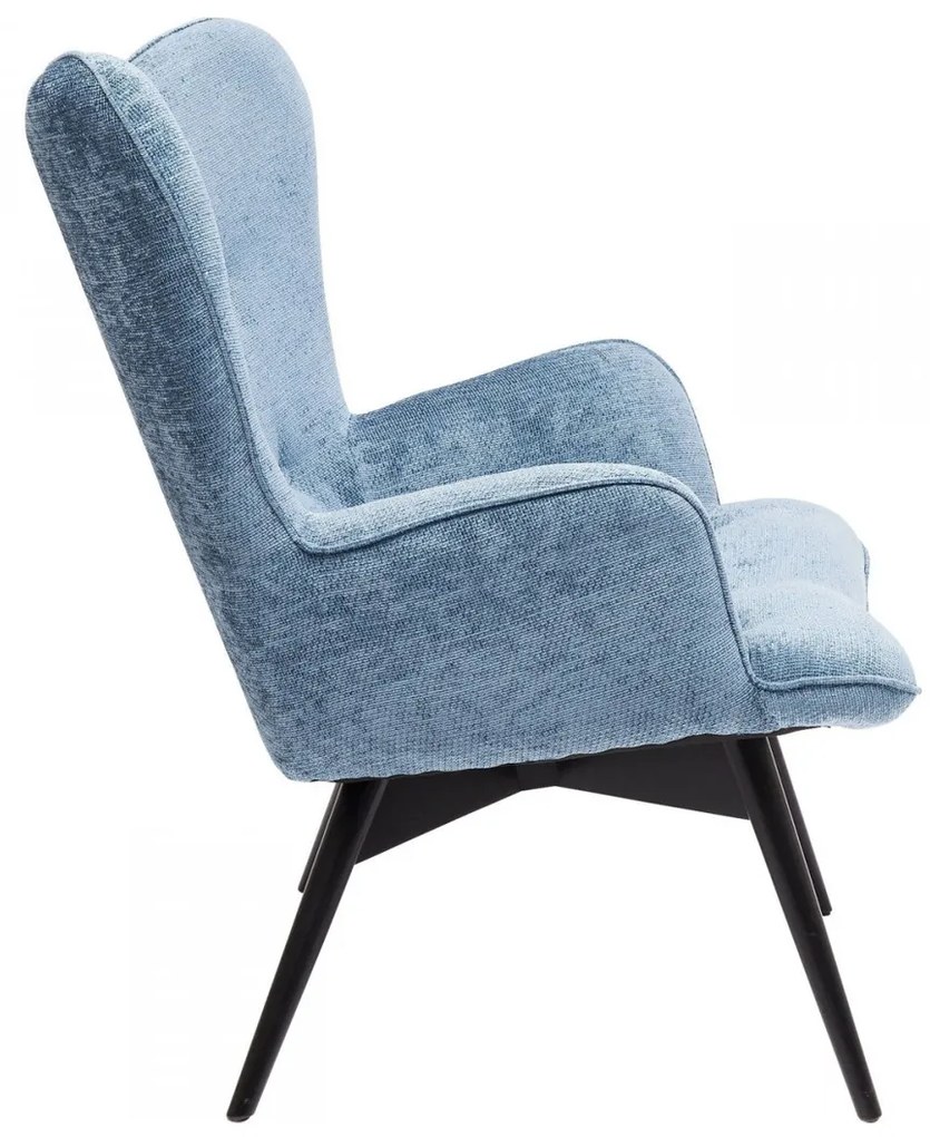 Kare Design Vicky Wilson Fauteuil Blauw