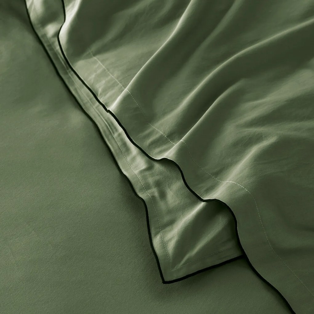 Dekbedovertrek van gewassen katoensatijn, 118 draden, Victor uni