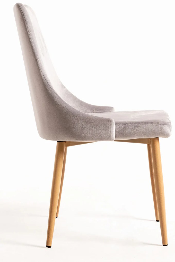 Pak 4 Stoik Houten Stoelen