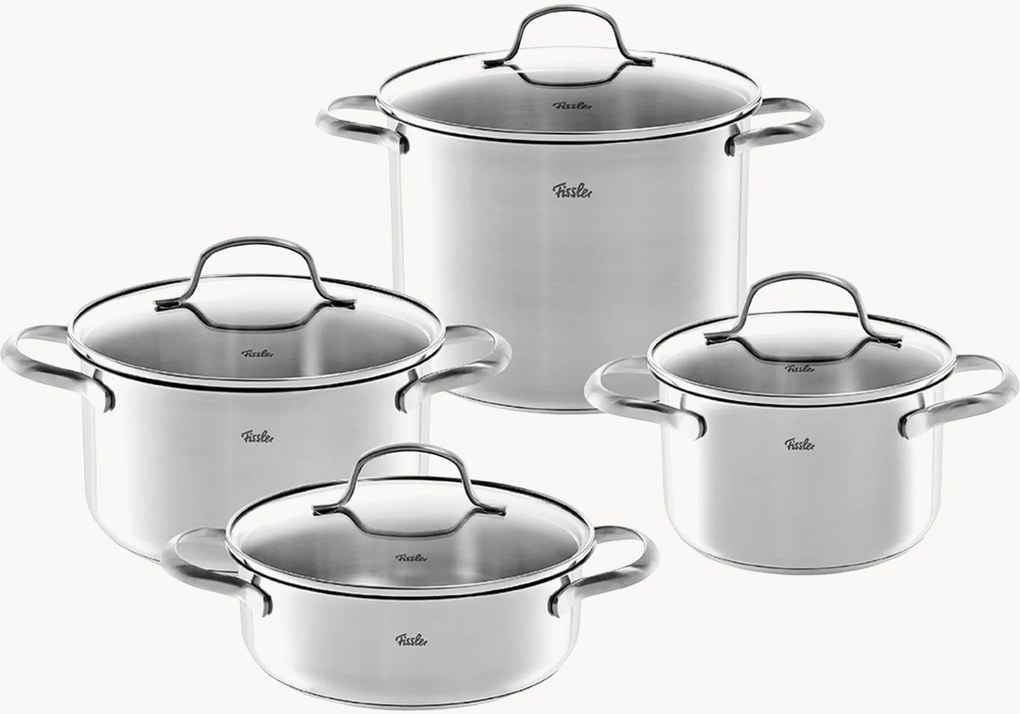 Pannenset met deksels San Francisco, 4-delig, in verschillende formaten