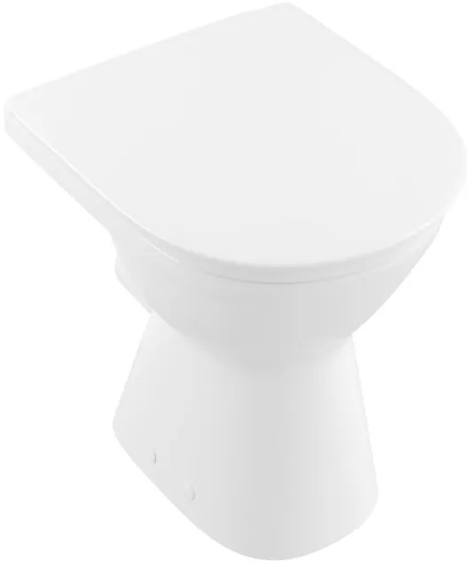Villeroy & Boch ViCare Vlakspoelcloset - zonder spoelrand - staand - glans wit Alpin (wit) 4684R001