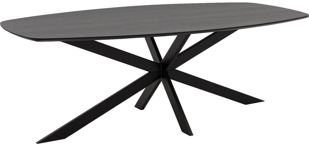Goossens Excellent Eettafel Uniek, Semi ovaal 260 x 120 cm