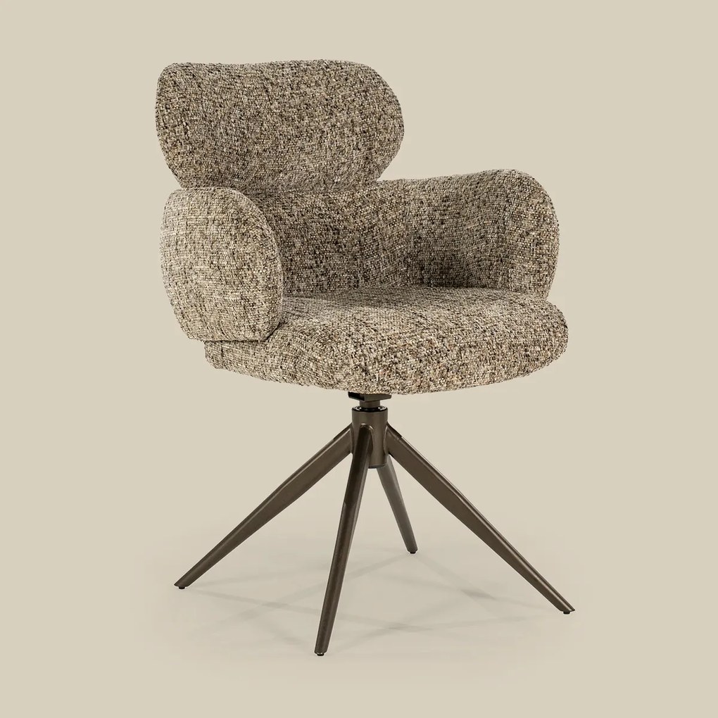Draaibare Eetstoel Taupe