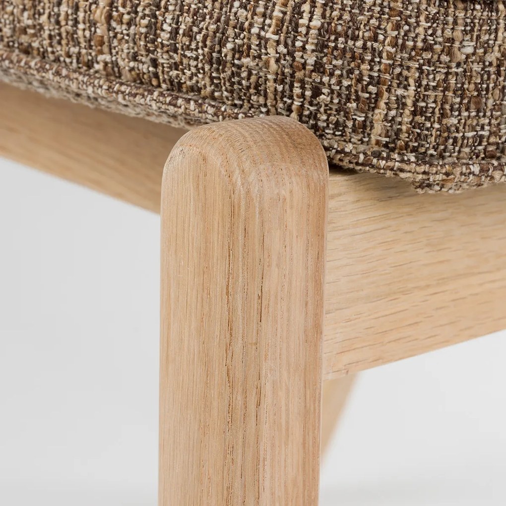 Zuiver Bright Design Eetkamerstoel Eiken Bruin