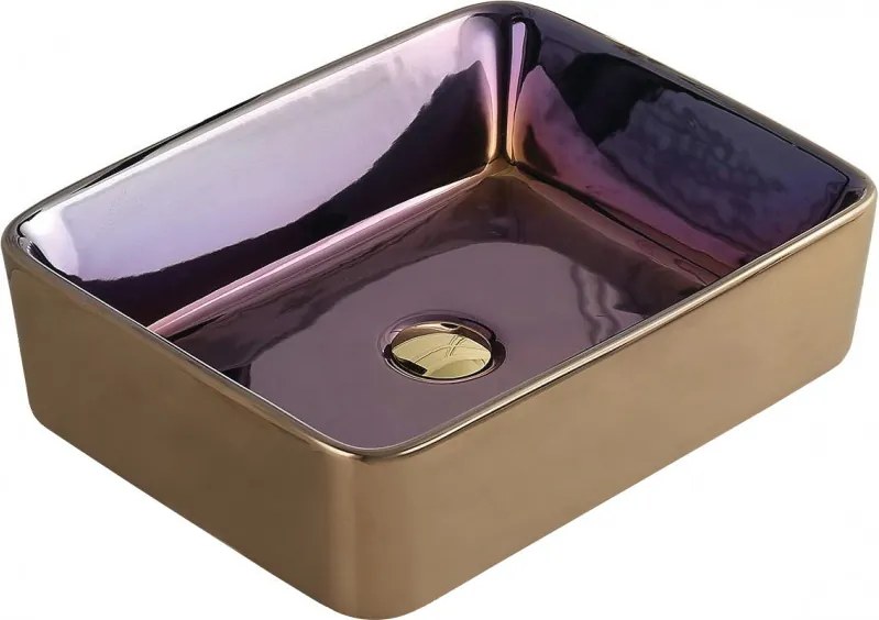 Mexen Catia opzetwastafel 48 x 37 cm, paars - 21314855