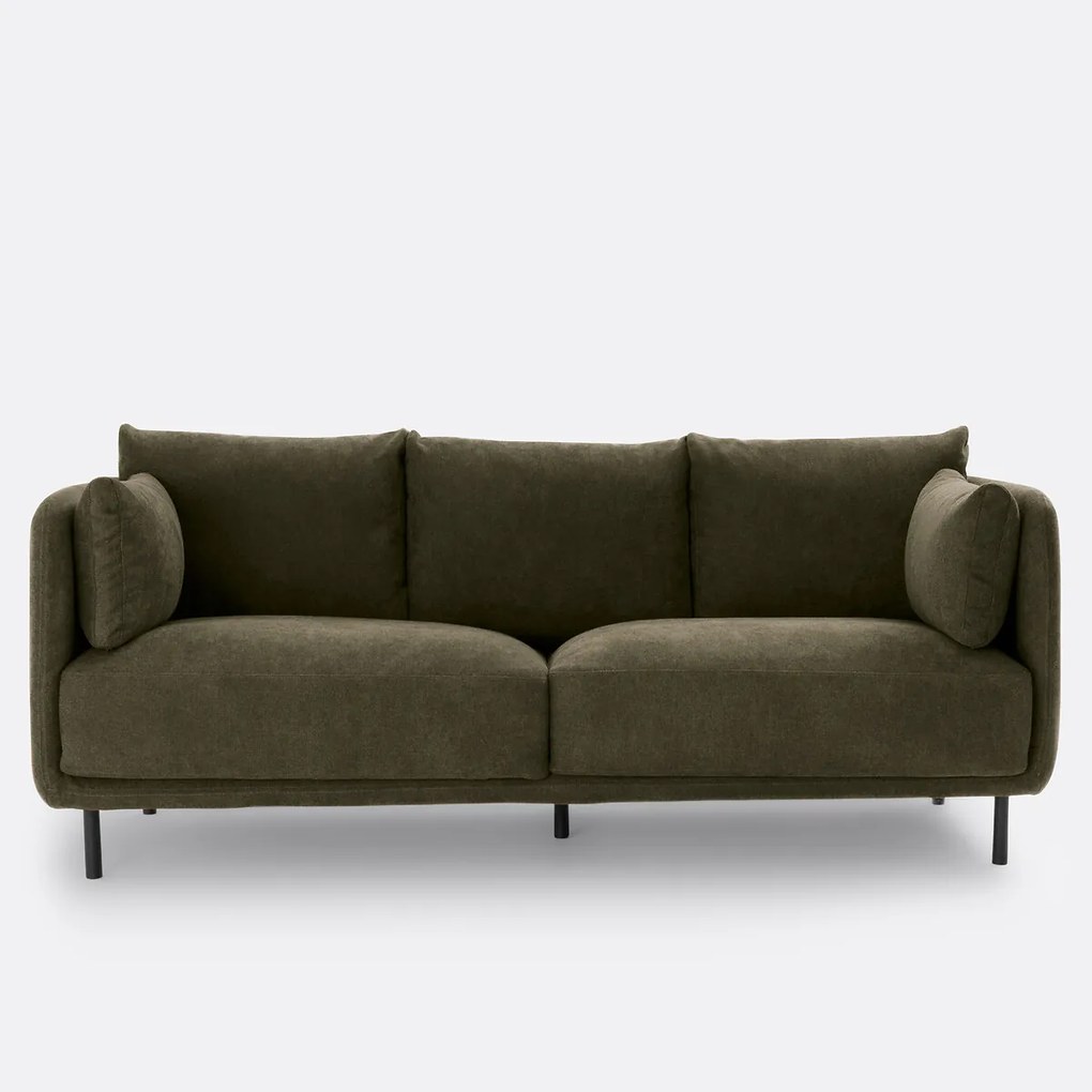 3- of 4-zits rechte bank in structuurstof, Victor