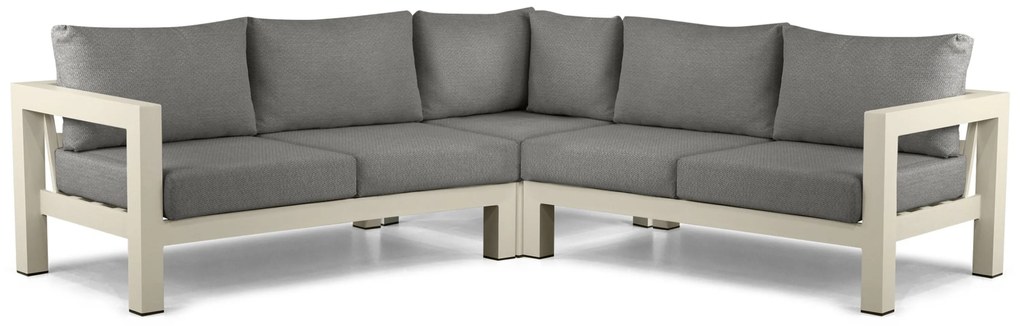 Hoek loungeset 5 personen Aluminium Taupe  Lifestyle Garden Furniture Luca