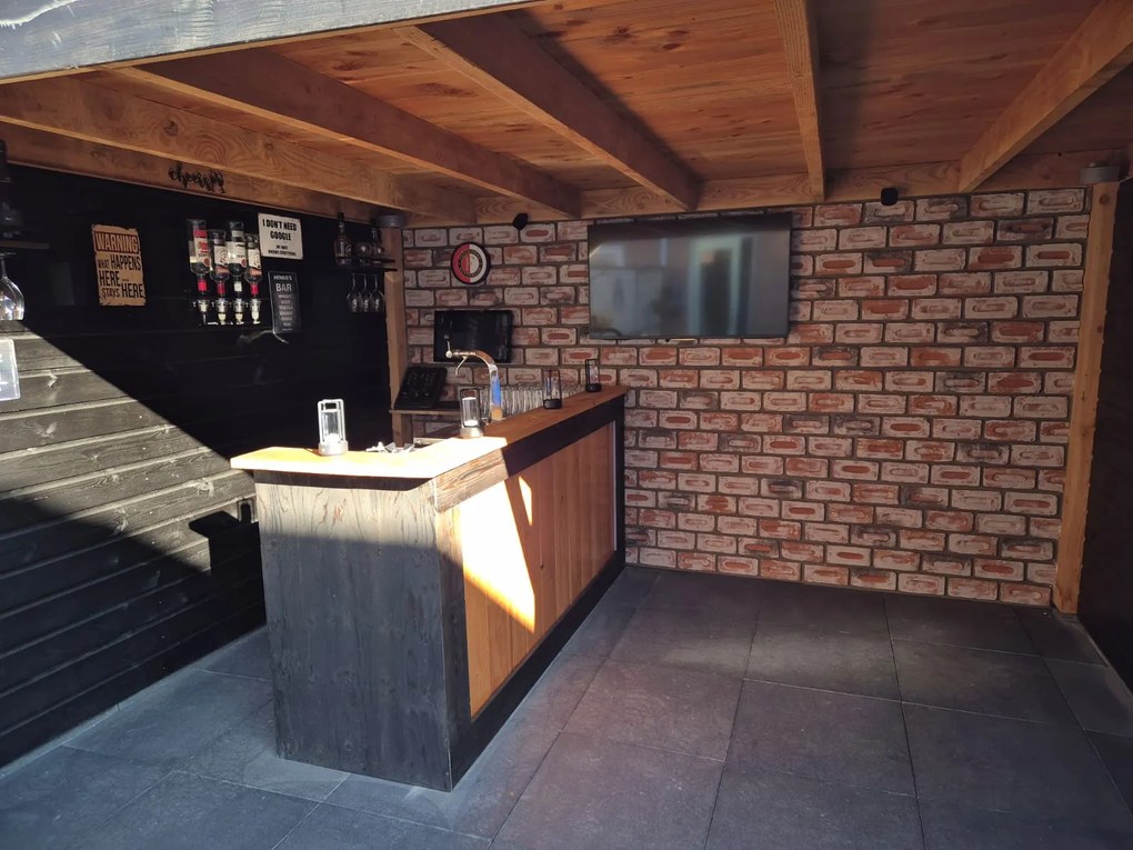 3D XL Wandpaneel Frog Steen Antique 128x60x2.7cm