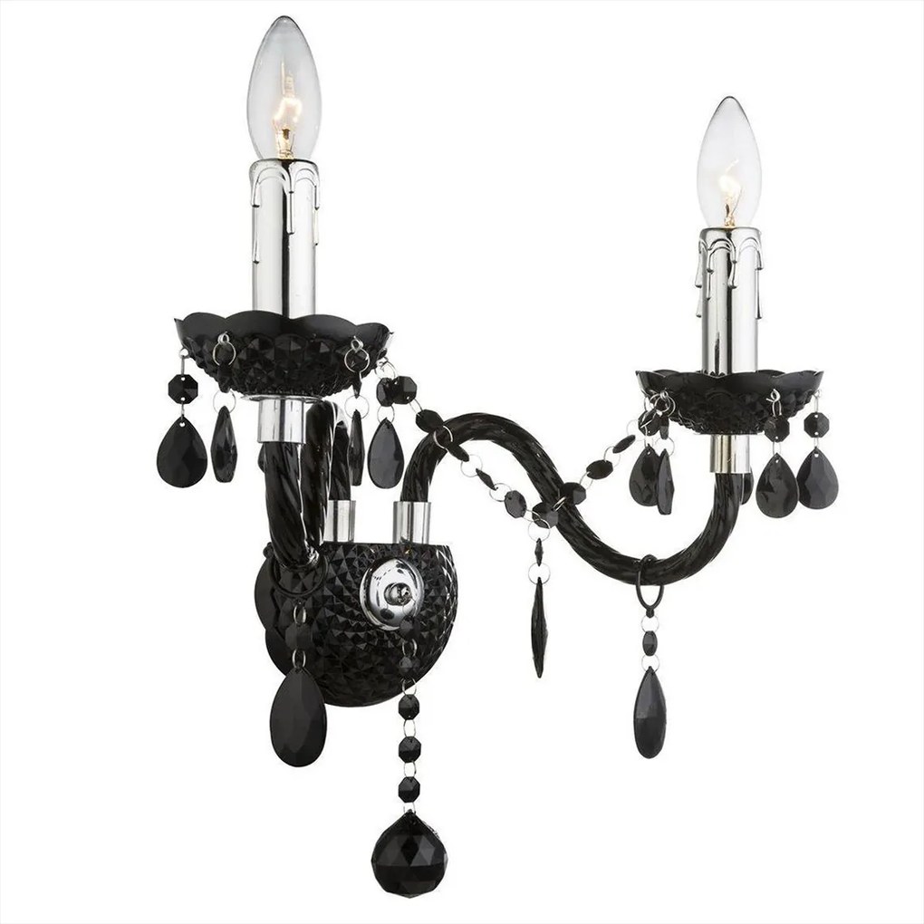 Wandlamp EBT018-2W Black