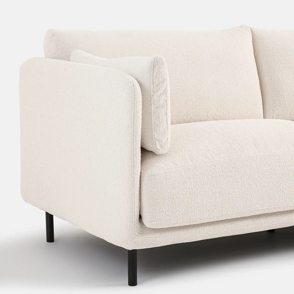 Sofa 3- of 4-zits, fijne badstof, Victor