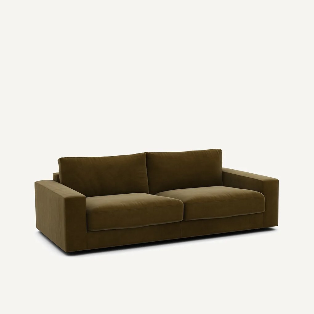 Omvormbare bank in fluweel, Skander