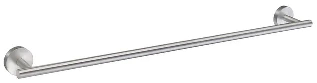 Smedbo Home Handdoekhouder - 65x7cm - enkel - geborsteld chroom HS3464