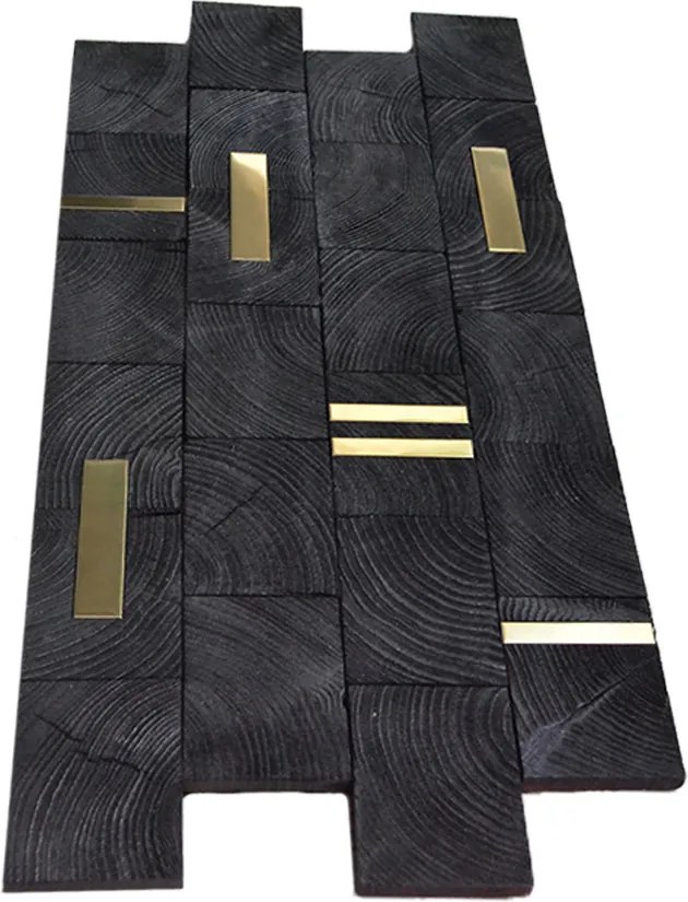 Houten Mozaïekpaneel | Pine XL | 30×60 cm | Hout | Tegel