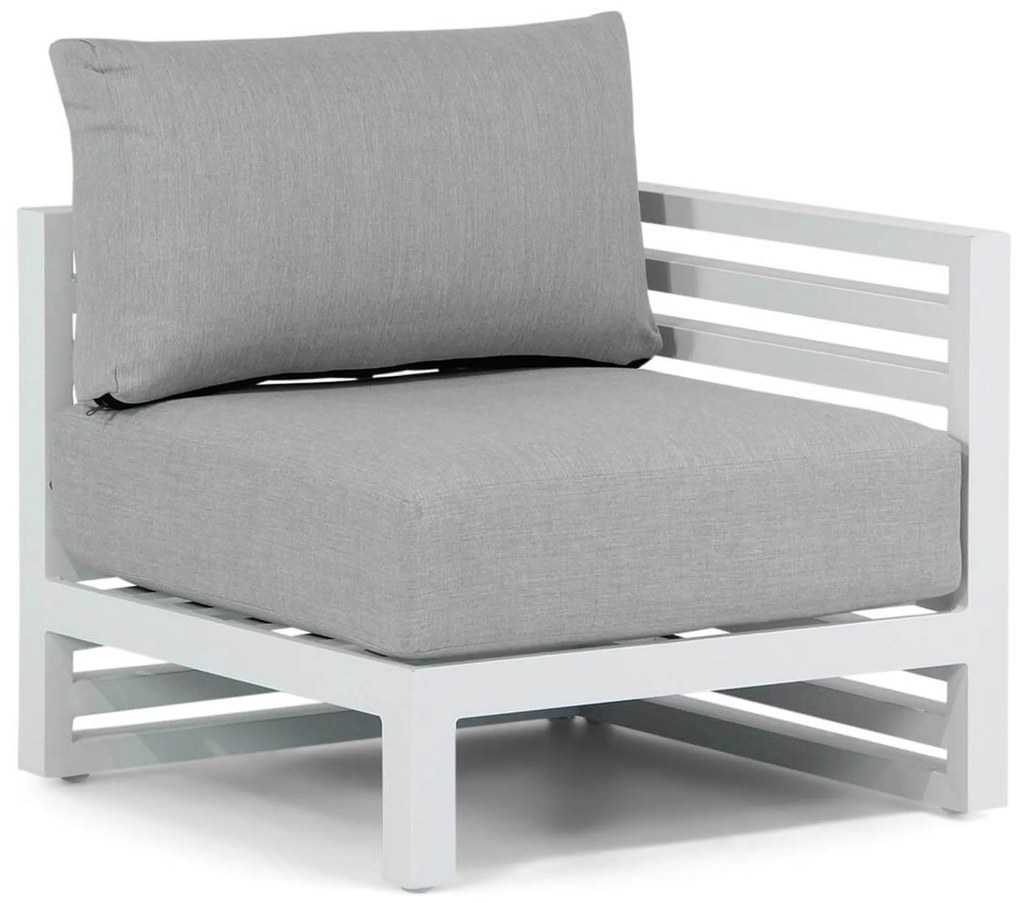U-Vorm Loungeset 8 personen Aluminium Wit Santika Furniture Santika Jaya