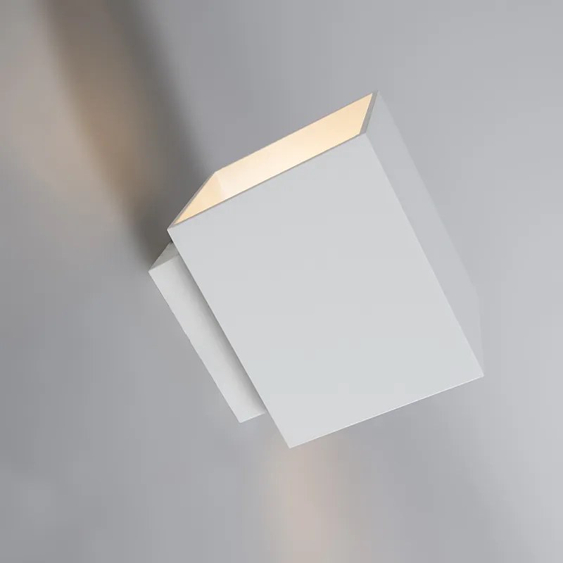 Wandlamp wit vierkant - Sola Design, Modern G9 Binnenverlichting Lamp