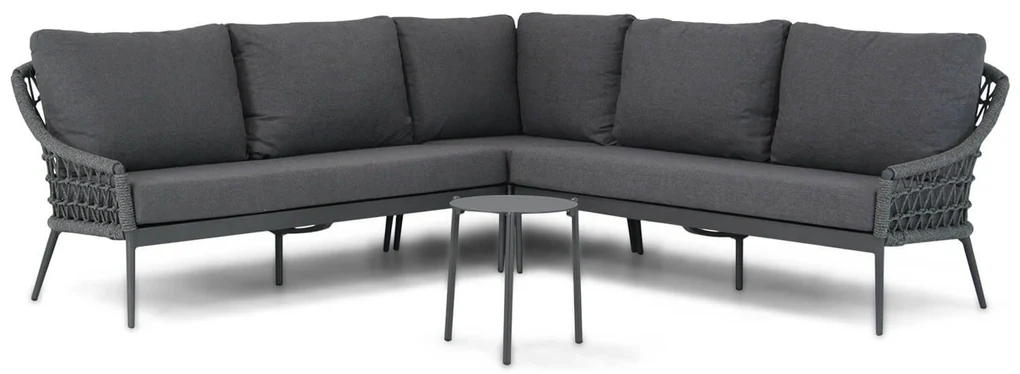 Hoek loungeset 5 personen Rope Grijs Coco Dalice/Pacific
