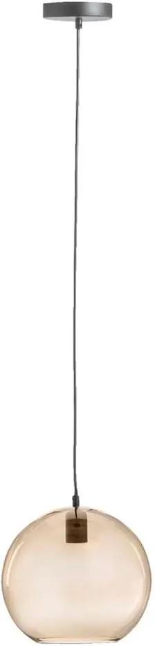 Hanglamp Milaan - bruin - Ø28x27 cm - Leen Bakker