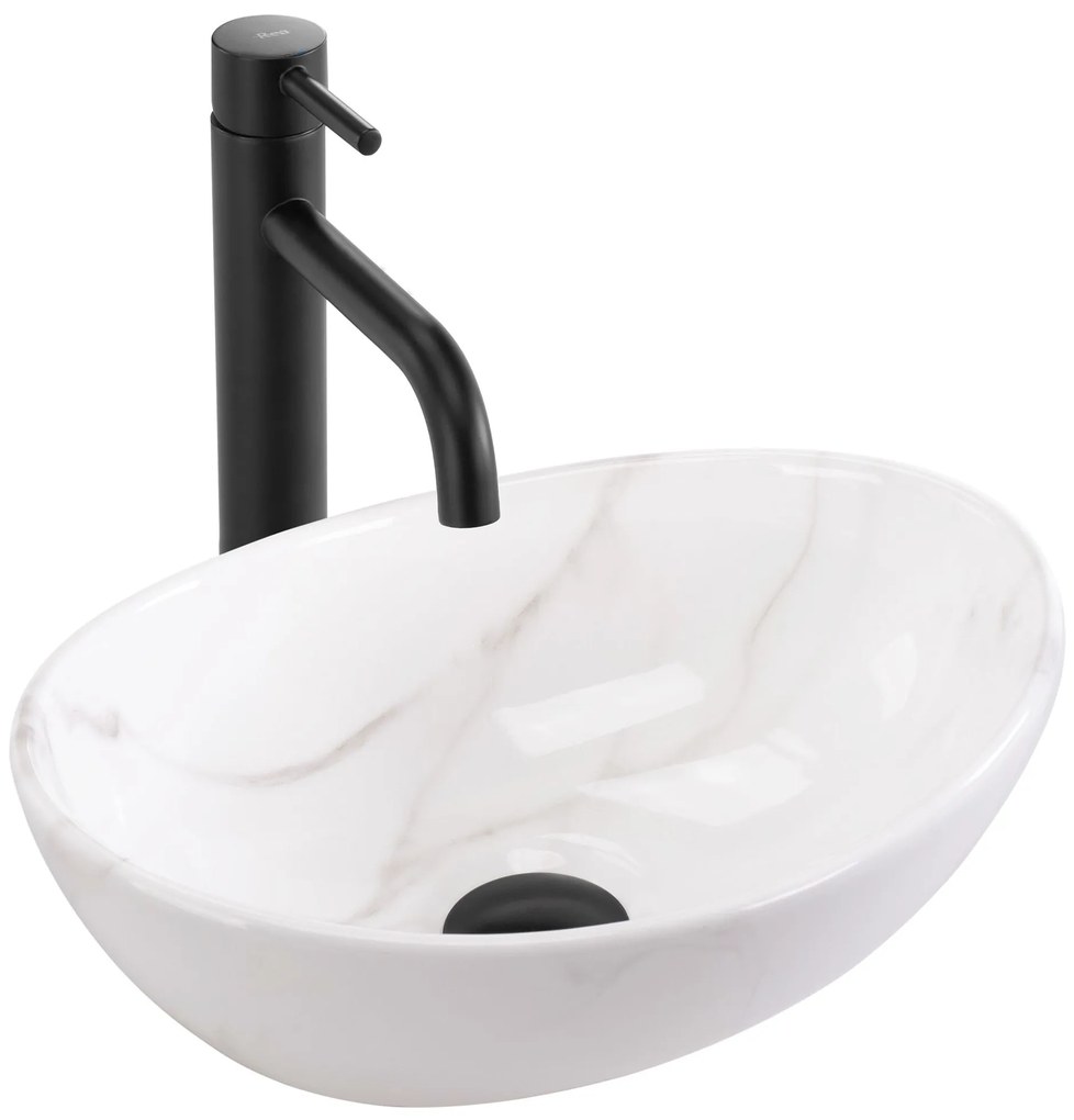 Opzetwastafel Rea Sofia Mini Cloudy