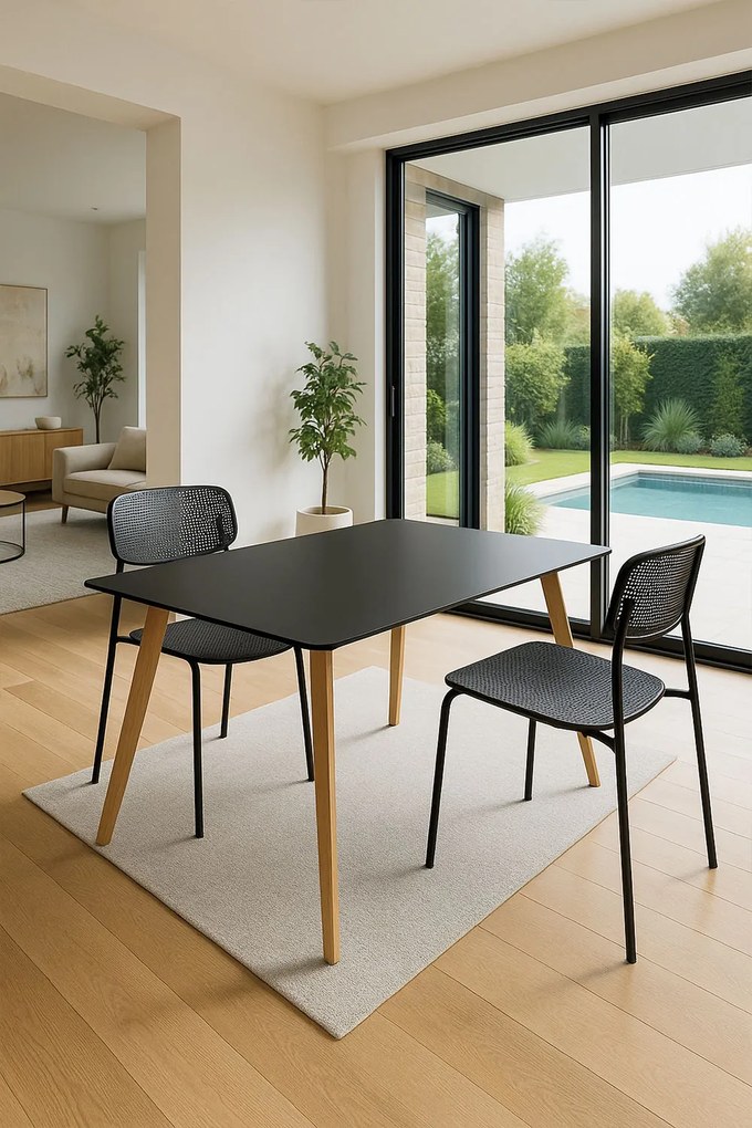 Rechthoekige tafel Synk 120 x 80 cm