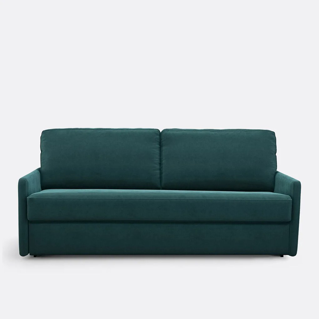 Slaapbank van fluweel, 2-, 3- of 4-zits, Bultex® comfort, MARTA