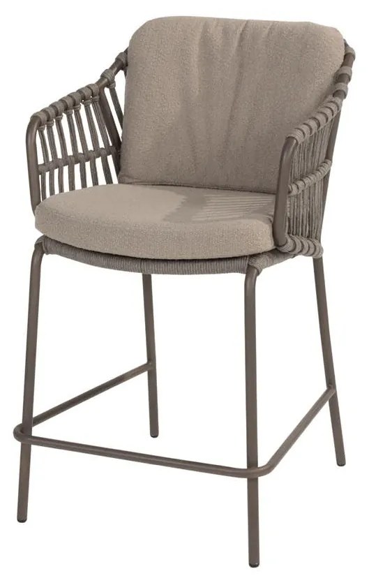 4 Seasons Outdoor Capalbio counter stoel terre SALE Tuinstoel bruin weerbestendig