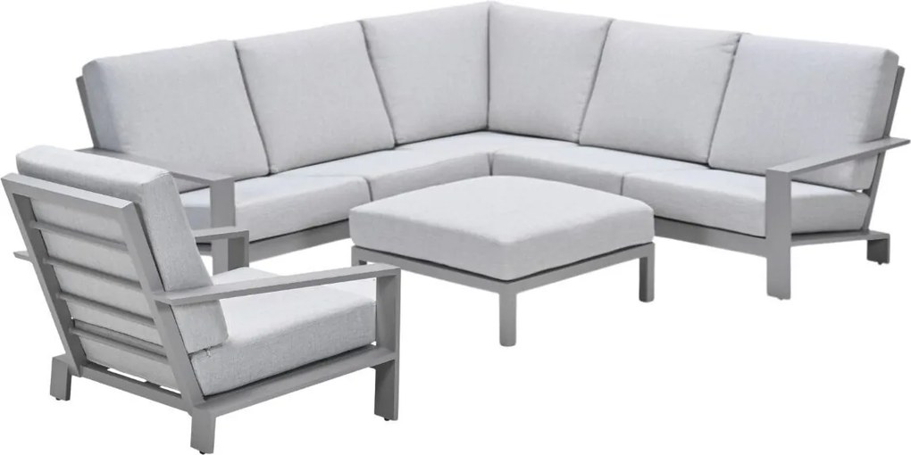 Garden Impressions Coba hoek loungeset 5-delig - taupe