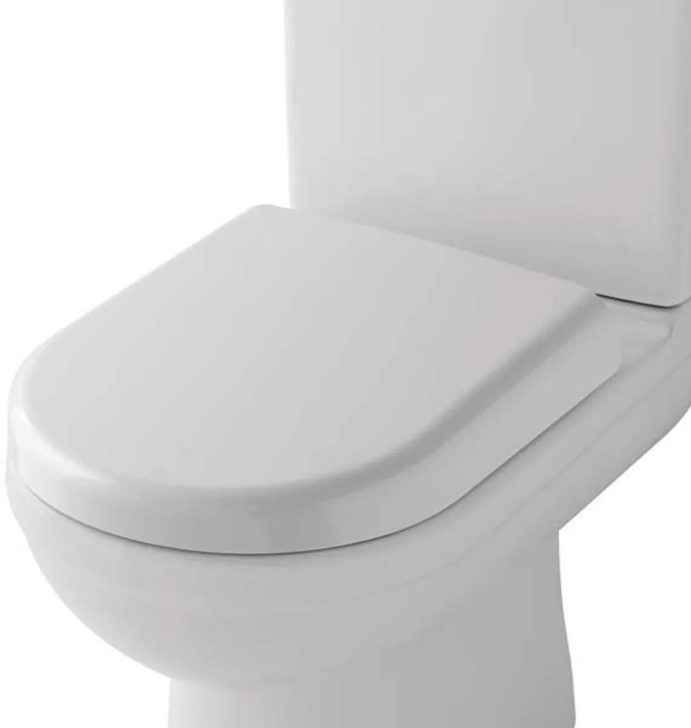 Eastbrook Dura softclose toiletzitting wit glans