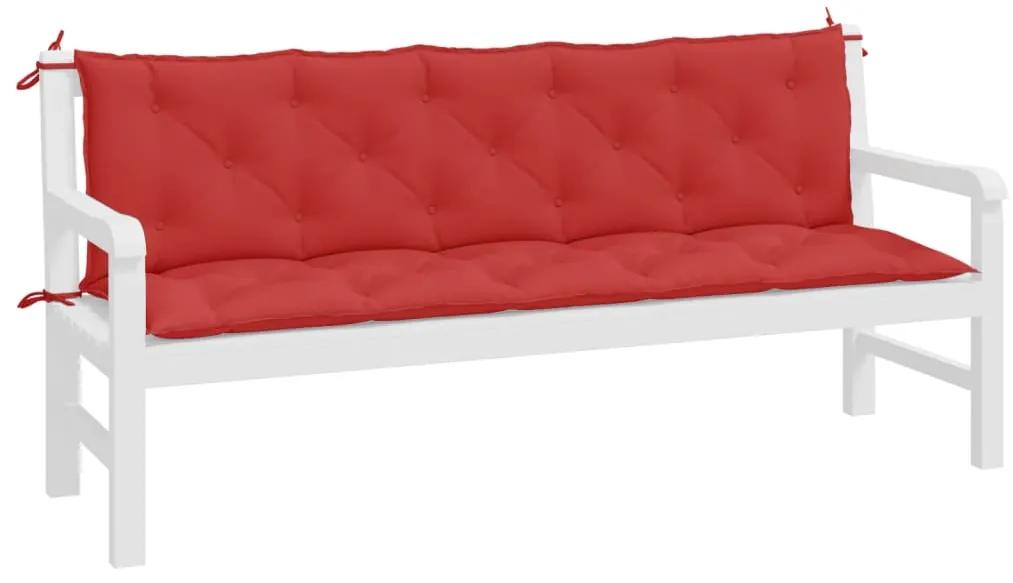 vidaXL Kussen voor schommelstoel 180 cm stof rood