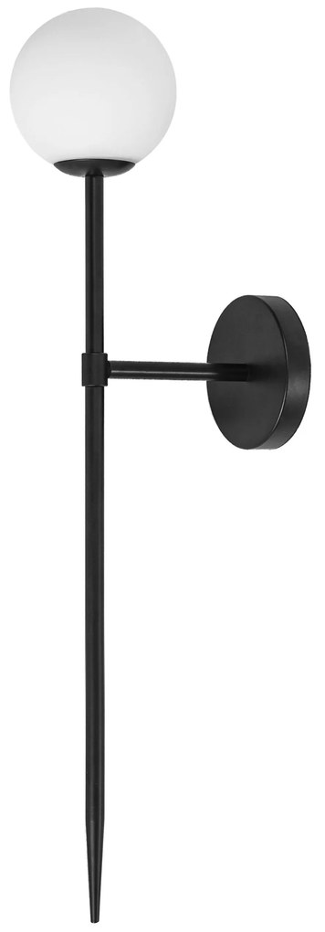 ZWART MODERNE LAMP 75cm APP579-1W