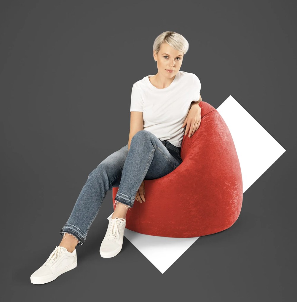 Sitting Point BeanBag Easy XL - Tomaat