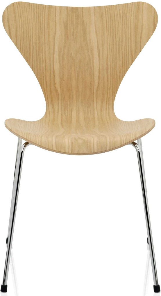 Fritz Hansen Vlinderstoel Series 7 stoel naturel eikenfineer