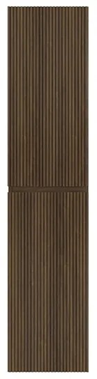Lambini Designs Eleganza kolomkast 160x35x35cm dark walnut