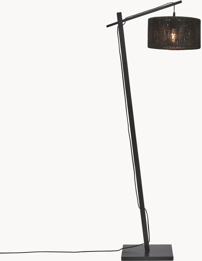 Leeslamp Iguazu van bamboehout