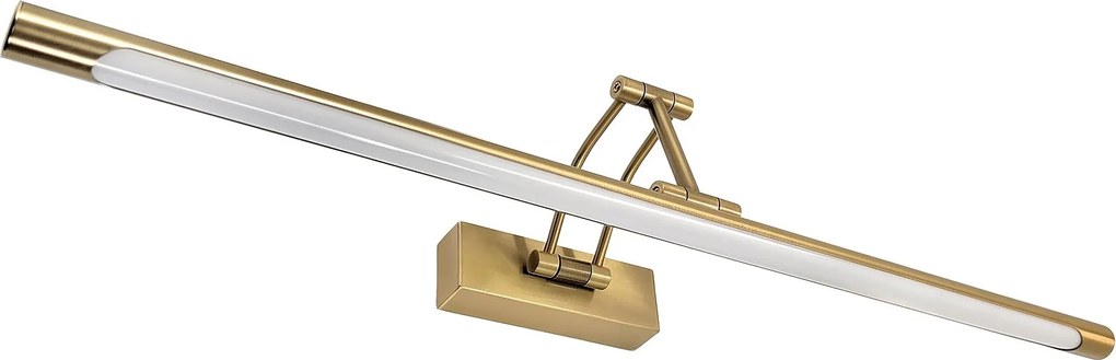 Badkamer LED-wandlamp SWE023-1W 60cm Brush Gold