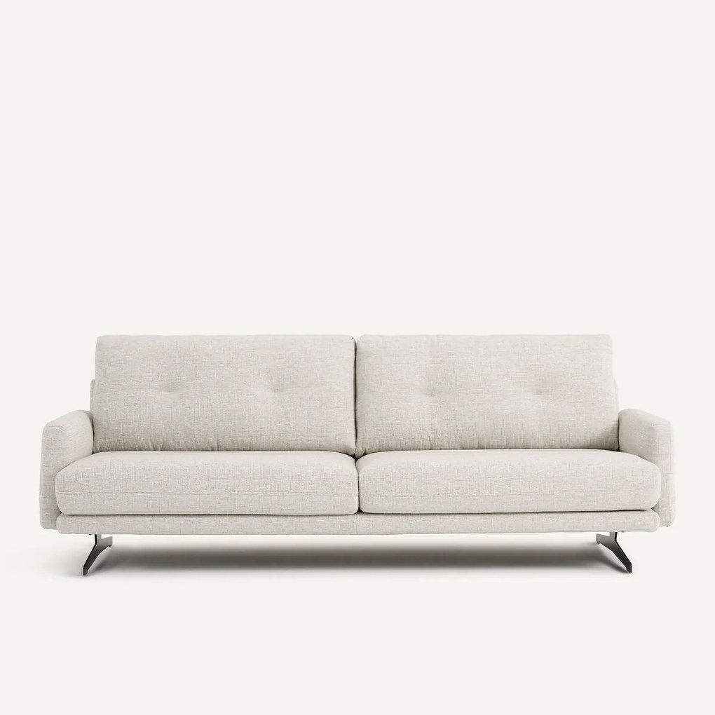 3- of 4-zitsbank, in gespikkeld canvas, DELICATO