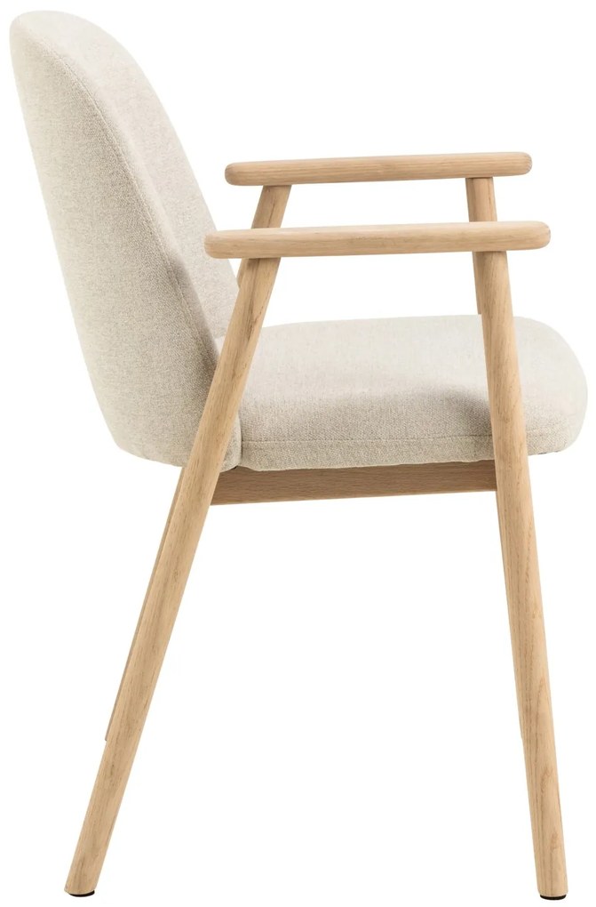 RODERIC Beige (Apia 453)/geolied - HOUTEN STOEL VOOR WOONKAMER, EETKAMER, KEUKEN RETRO