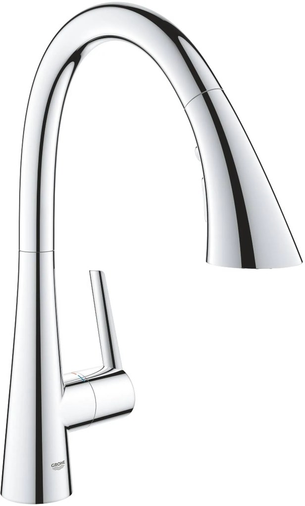 Grohe Zedra Keukenmengkraan Triple Spray Chroom