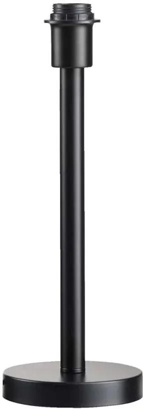 Voet tafellamp Kaapstad - zwart - 39,5x15x15 cm - Leen Bakker