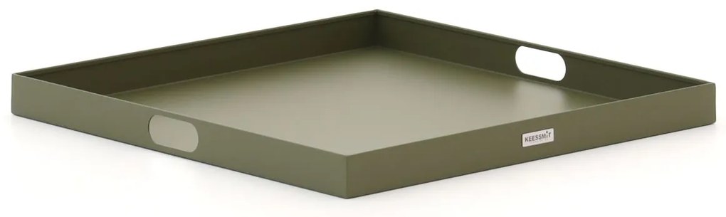 + 10% kassakorting | Dienblad voor buiten en binnen  | Manifesto  | Aluminium | Groen | 60x60cm | Kees Smit Tuinmeubelen