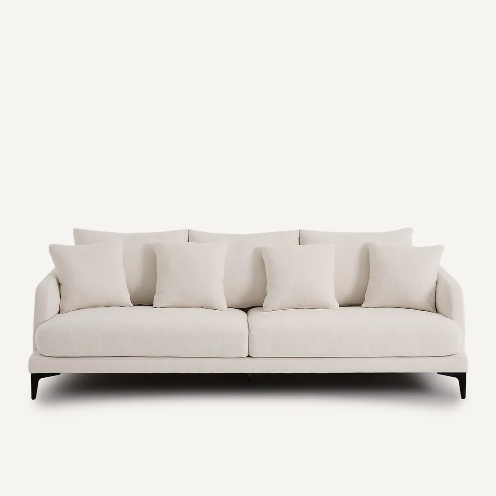 3- of 4-zitsbank in polyester canvas, MODERNISTE, ontwerp Emmanuel Gallina