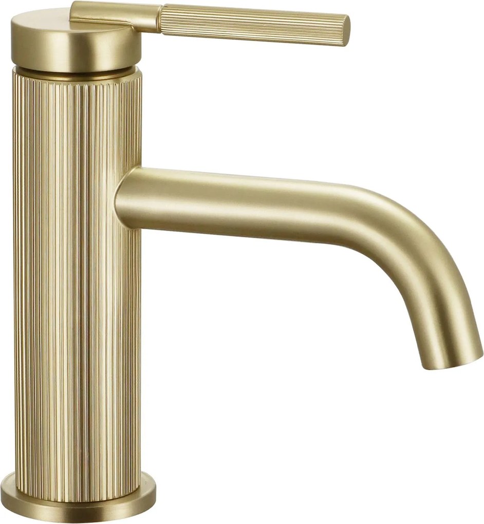 Wastafelkraan Rea Argon Gold Brush Low