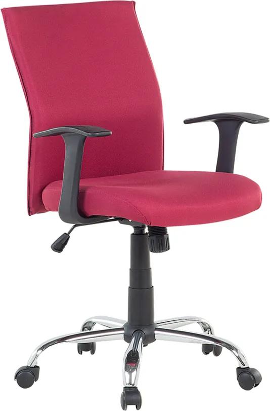 Burostoel - rood - schrijftafelstoel - draaistoel - bureaustoel - ELITE